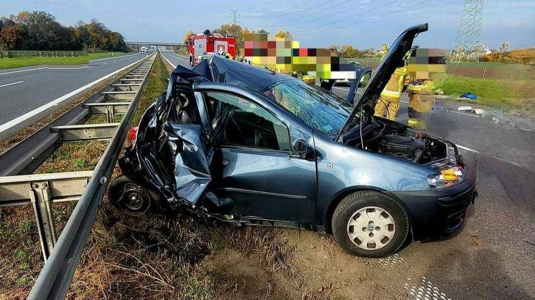 Do wypadku doszło na A4 w kierunku Wrocławia 