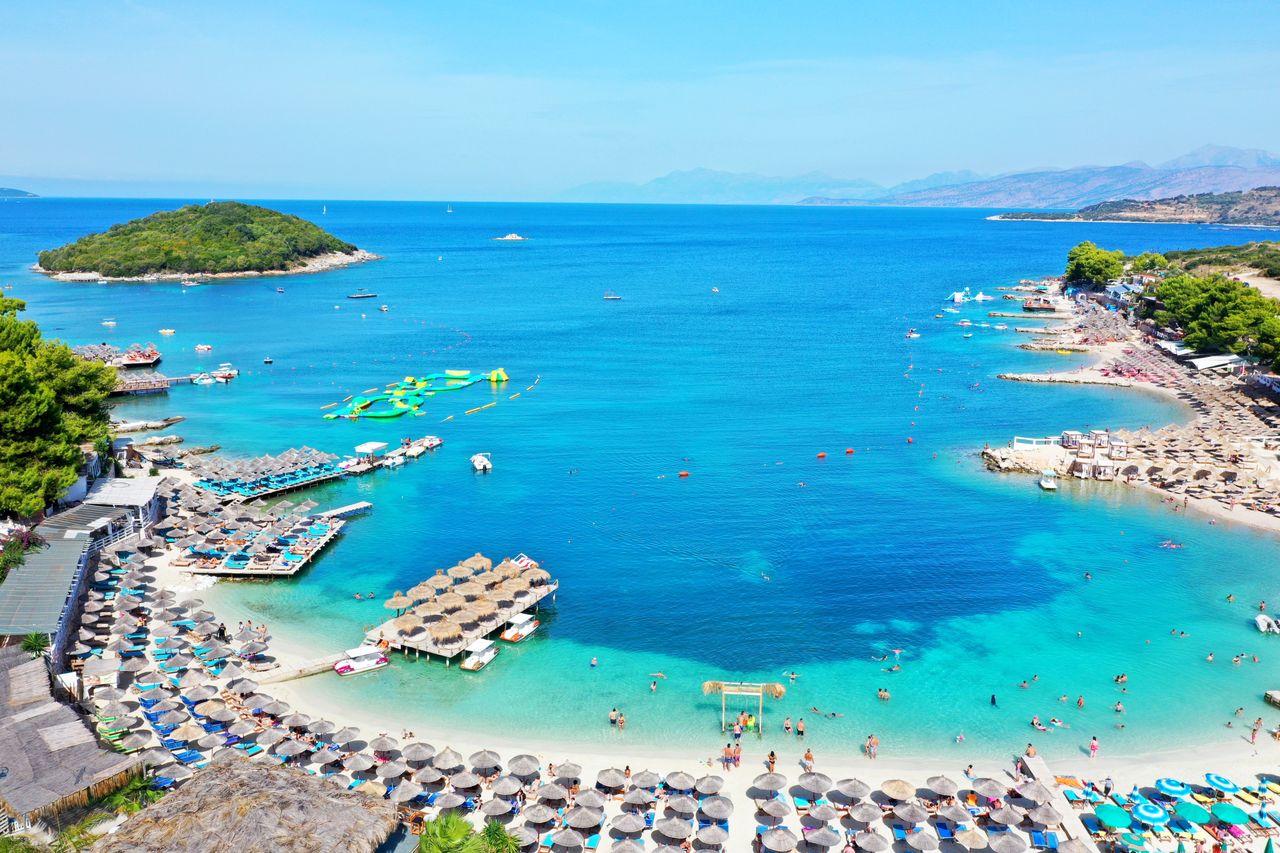 Ksamil is a paradise of water color and beautiful beaches.