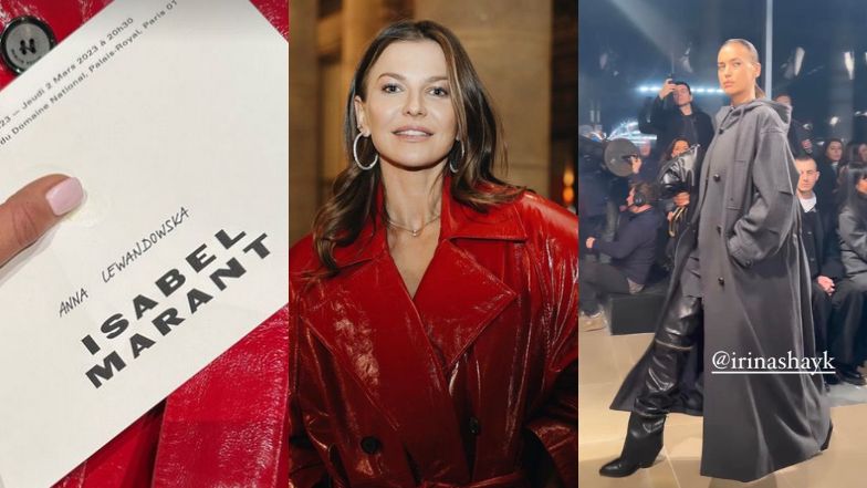 Anna Lewandowska bryluje pokazie w Paryżu. Stylizacja przyciągała spojrzenia