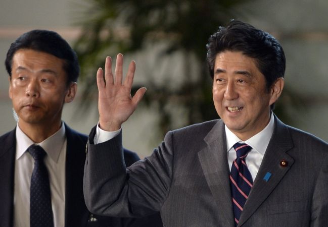 Shinzo Abe nowym premierem Japonii