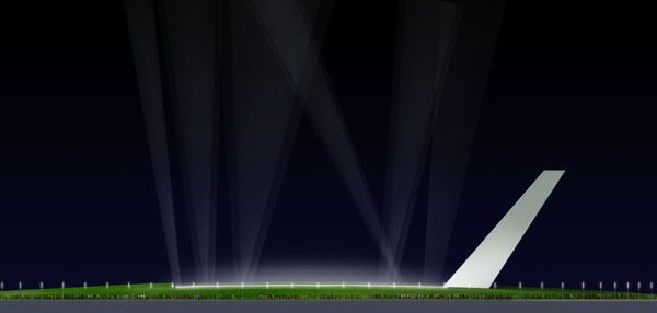 The Wall - pierwszy podziemny stadion, zwany też laptopem 2