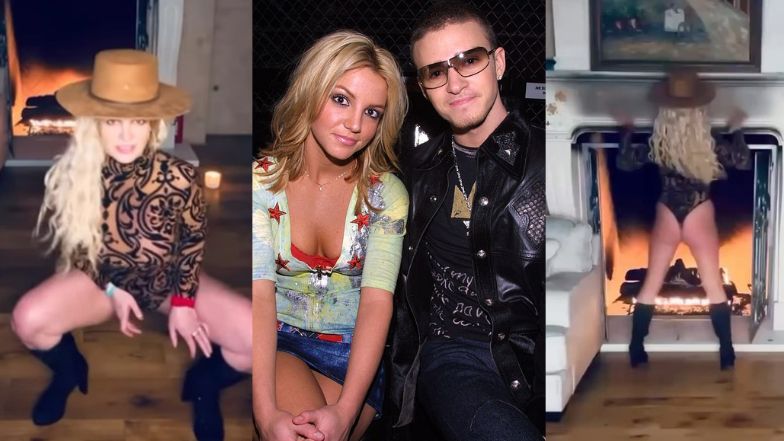 Britney Spears tańczy do piosenki Justina Timberlake'a