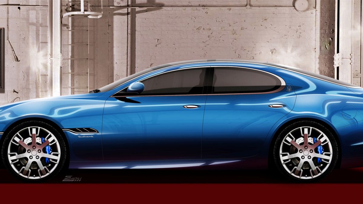 Maserati Quattroporte - projekt