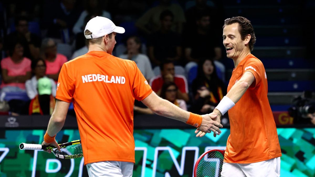 Getty Images / Matt McNulty / Na zdjęciu: Botic van de Zandschulp i Wesley Koolhof