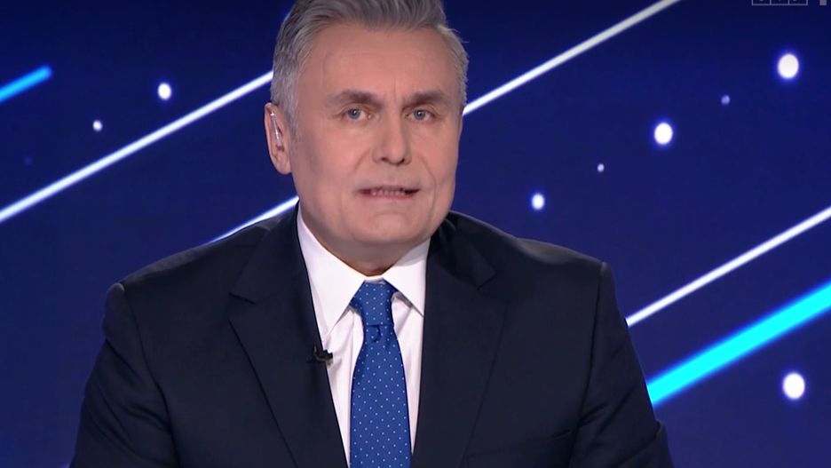 Marek Czyż jest prowadzącym nowego serwisu informacyjnego TVP1 "19:30"