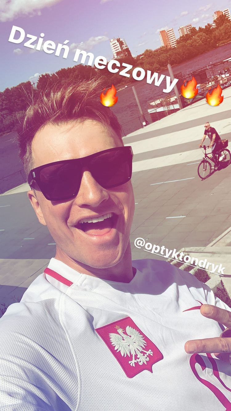 Jakub Wesołowski kibicuje Polsce - Euro 2020