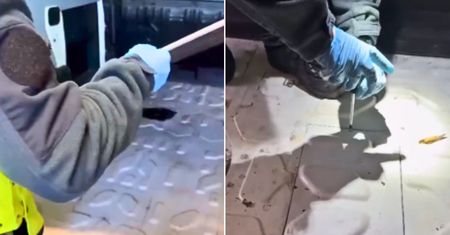 Odkrycie w samochodzie na A4. Kierowca miał specjalne skrytki