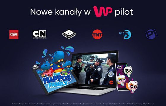 CNN, Cartoon Network, Boomerang i TNT wśród nowych kanałów w ofercie WP Pilot