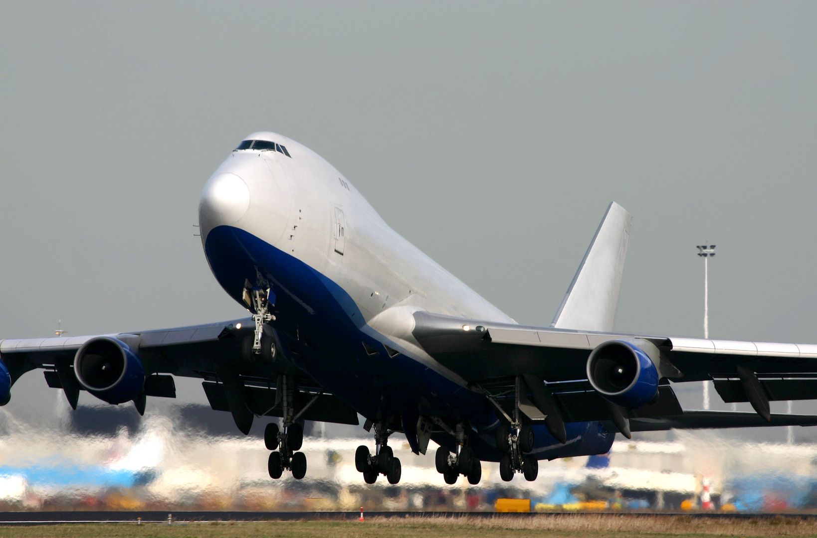 A Boeing 747-400F; zdjęcie ilustracyjne