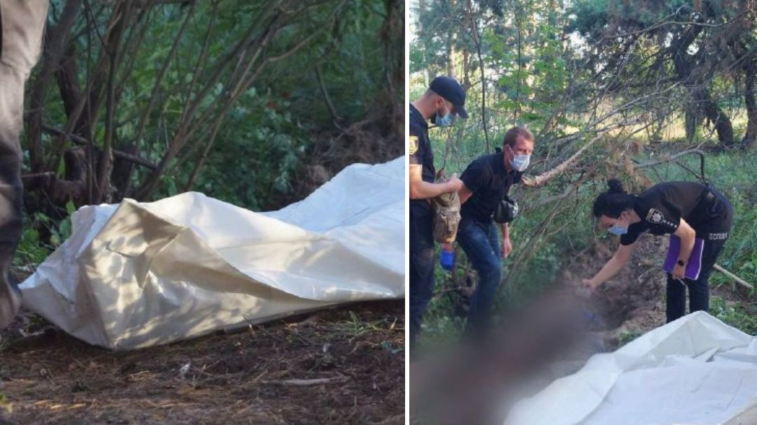 Ciało znaleziono pod Kijowem