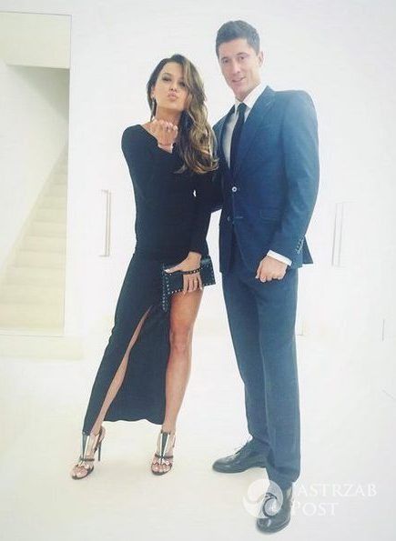 Anna Lewandowska z mężem Robertem (fot. Instagram)
