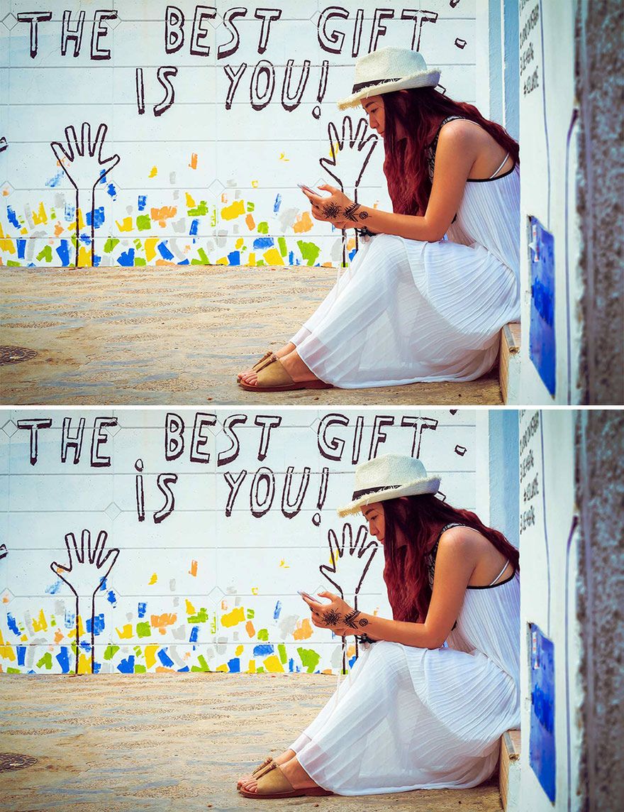 Znajdź różnice na obrazkach. Ten artysta dobrze je ukrył 21