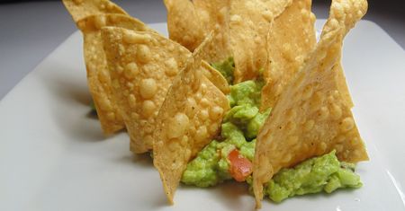 Nachos light (pieczone z mniejszą ilością oleju)
