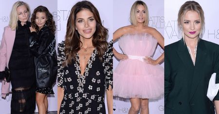 Wystrojone celebrytki na pokazie Giambattista Valli x H&M: Julia Wieniawa z burzą loków i mamą, tiulowa Małgorzata Rozenek i dziewczęca Weronika Rosati… (ZDJĘCIA)