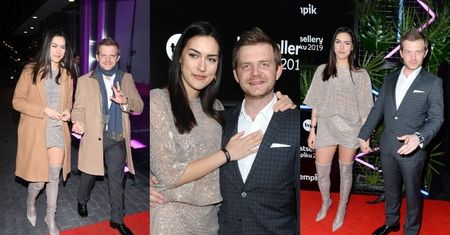 Bestsellery Empiku 2019. Rafał Zawierucha z dziewczyną brylują na ściance. Ubrali się stosownie do okazji? (FOTO)