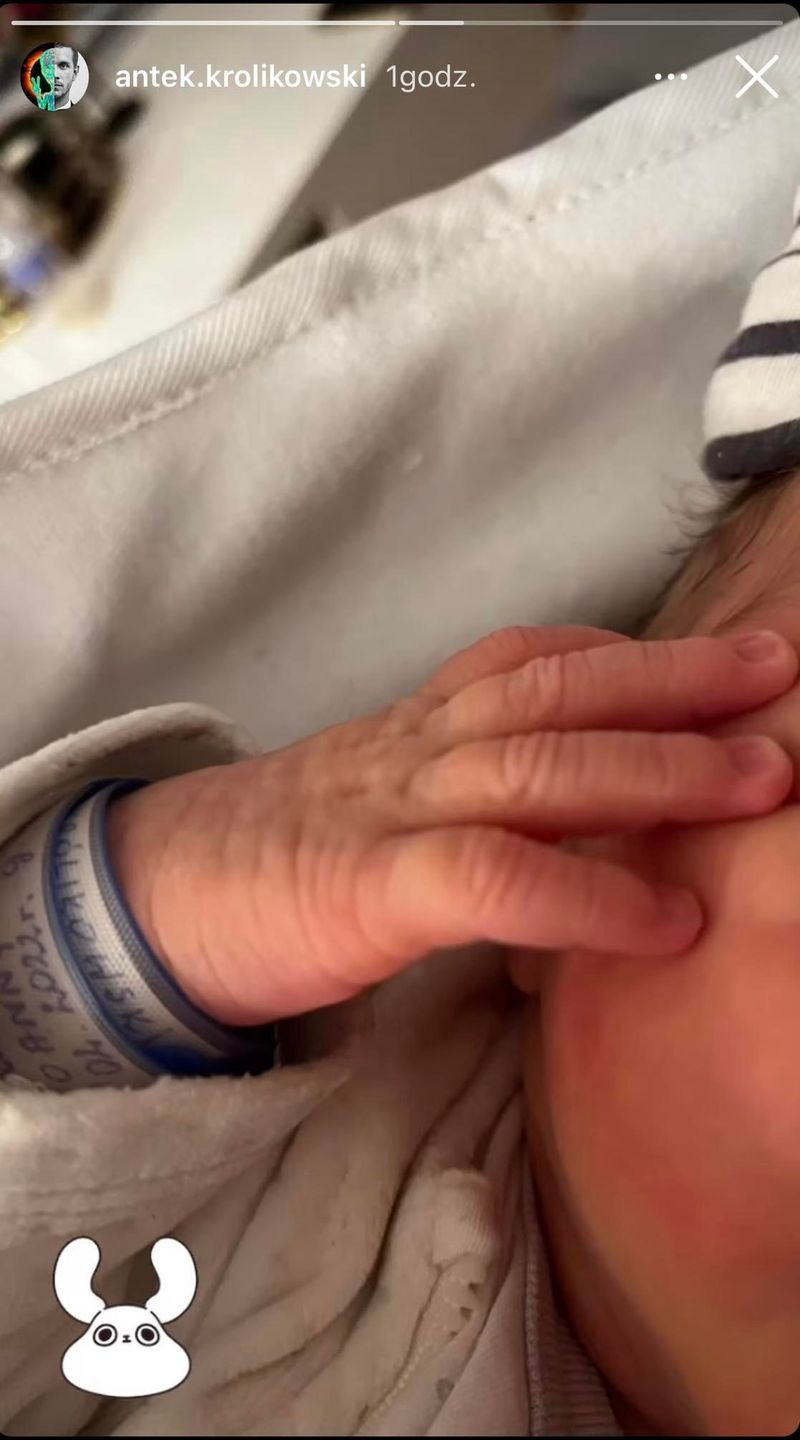 Syn Joanny Opozdy i Antka Królikowskiego przyszedł na świat kilka dni temu 