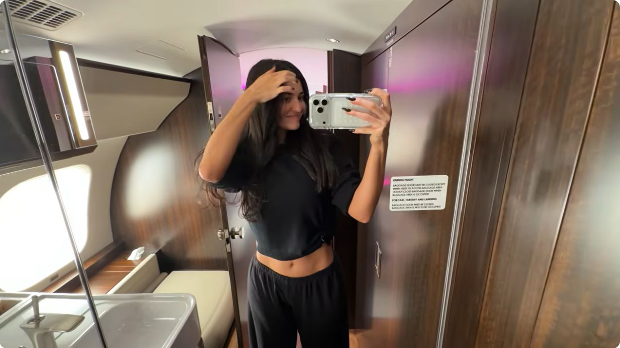 Kylie Jenner relacjonuje podróż prywatnym samolotem