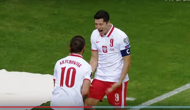 Lewandowski i Krychowiak w reprezentacji Polski