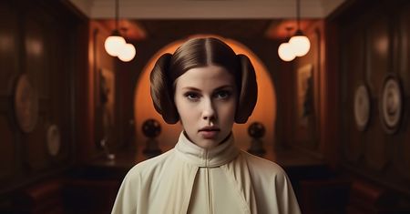 Jak wyglądałyby "Gwiezdne wojny" gdyby nagrał je Wes Anderson?