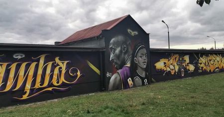 Polacy upamiętnili legendę. Niesamowity mural w Starogardzie Gdańskim