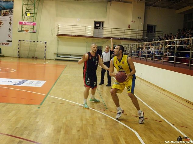 Skrzydłowy zagrał świetny mecz (fot:Maciej Sztajnert)