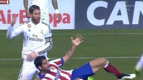 Atletico - Real 1:0: bezmyślny faul Ramosa. Raul Garcia trafia z karnego