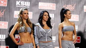 Ring girls podczas ważenia przed KSW 29