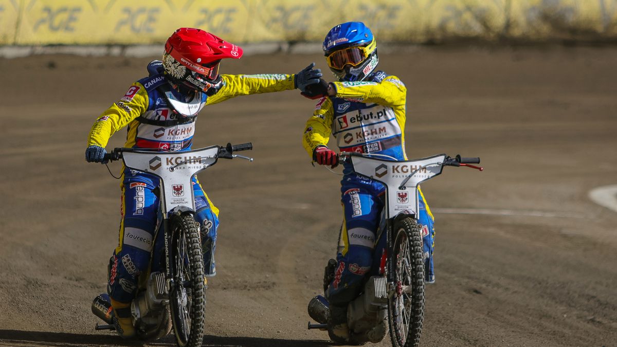 WP SportoweFakty / Patryk Kowalski / Na zdjęciu: Szymon Woźniak i Oskar Fajfer