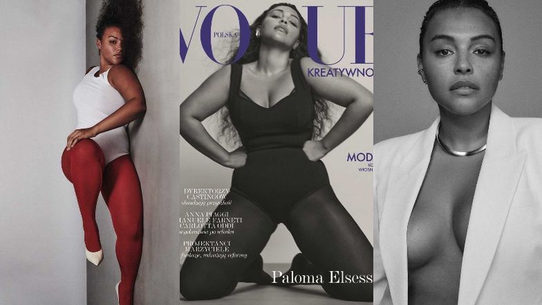 Paloma Elsesser na okładce polskiego wydania biblii mody