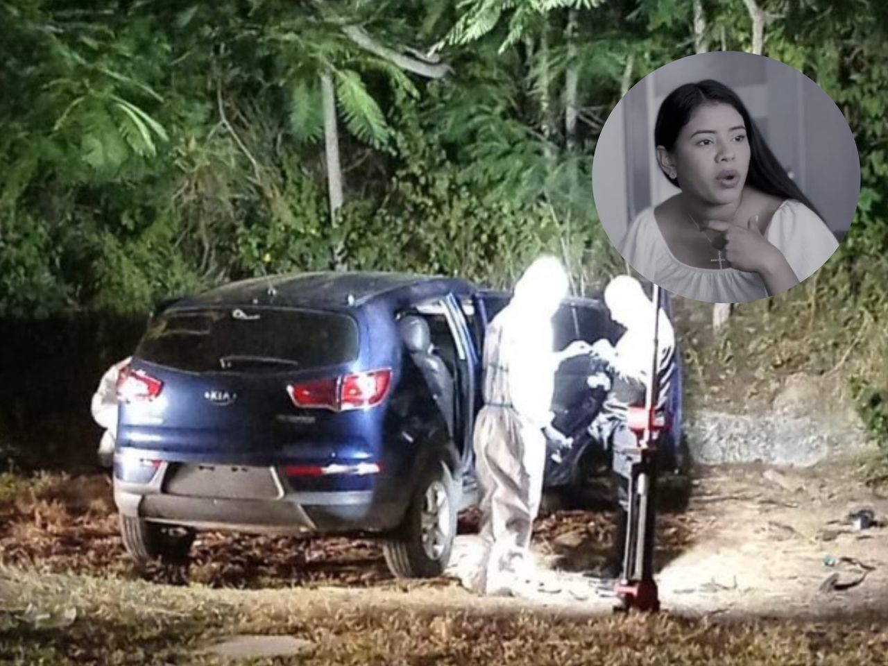 Brigitte Garcia and her official found dead in a car