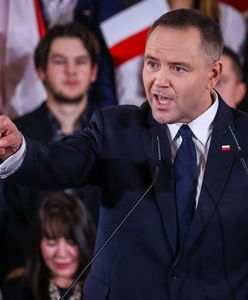 Exit poll: Nawrocki za Trzaskowskim. Kandydat zabrał głos