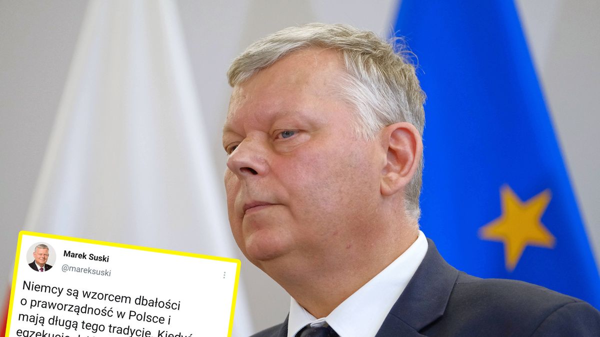 Na profilu Marka Suskiego na Twitterze zamieszczono kontrowersyjne wpisy