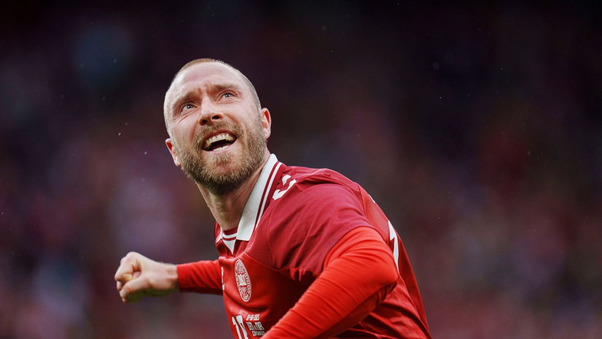 PAP/EPA / Liselotte Sabroe / Na zdjęciu: Christian Eriksen