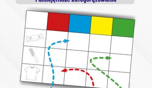 Uzupełnianki logiczne. Materiały usprawniające logiczne myślenie i umiejętność kategoryzowania