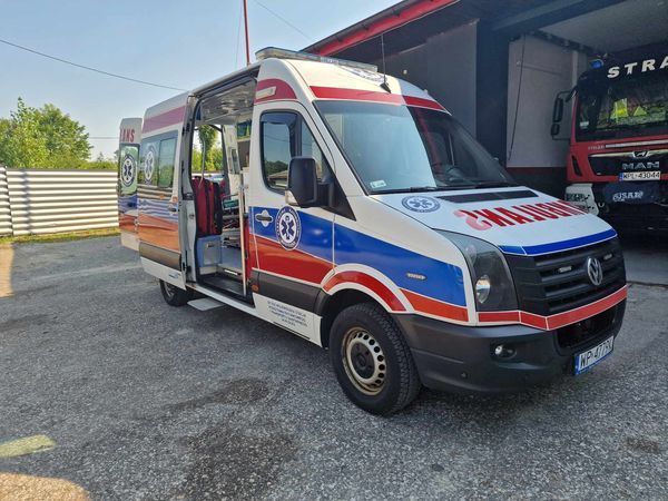 Przekazany ambulans