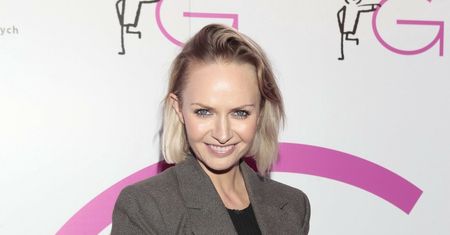 Kasia Stankiewicz w czerwieni. "Najpiękniejsza kobieta na świecie"