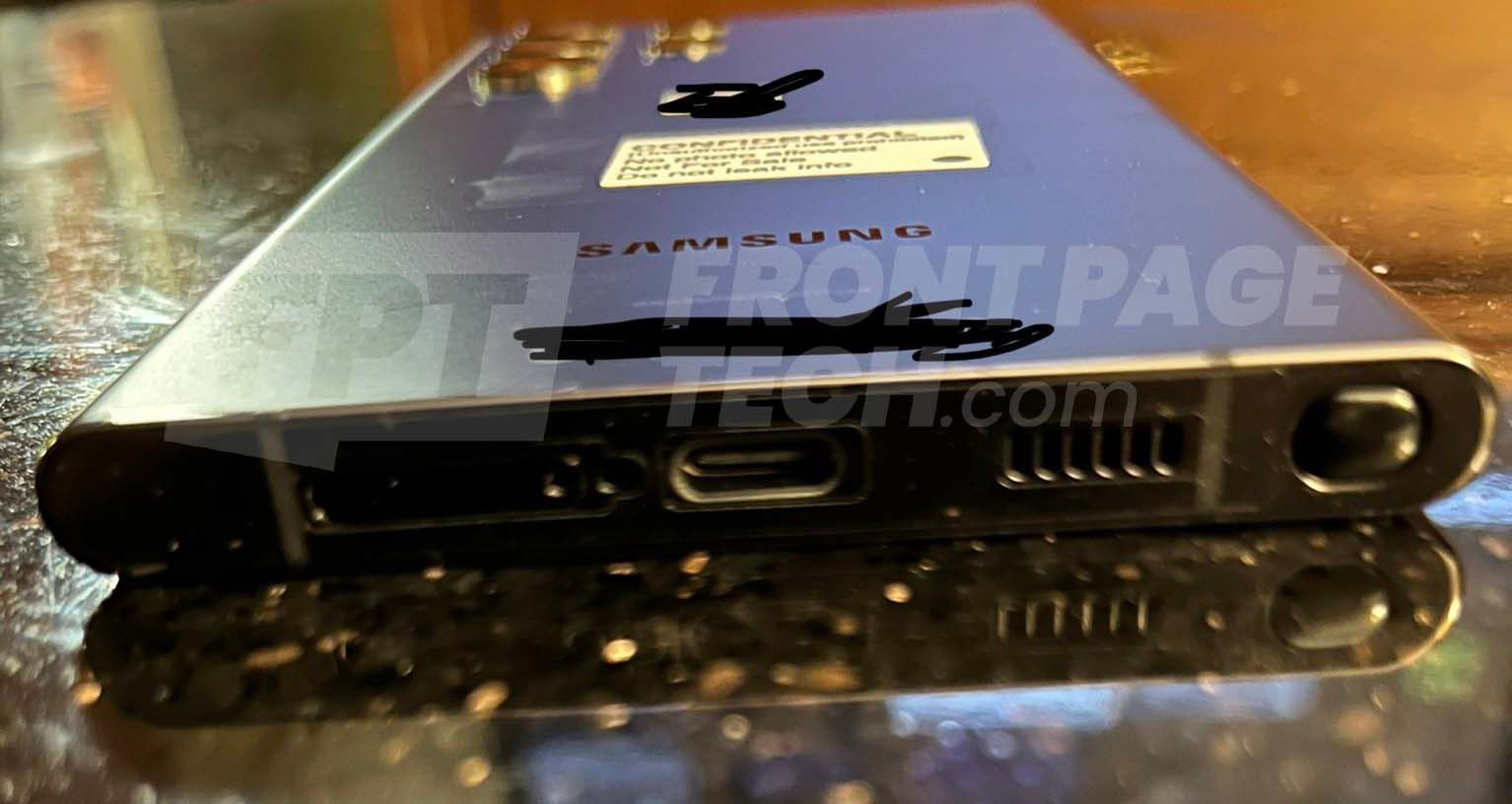 Samsung Galaxy S22 Ultra przyłapany na zdjęciach. Przecieki o rysiku się potwierdzają 4