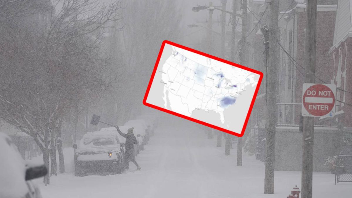 USA zmagają się z atakiem zimy.