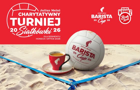 Charytatywny Turniej Siatkówki Plażowej podczas Julius Meinl Barista Cup 2026