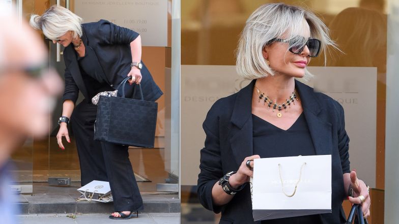 Joanna Racewicz na mieście