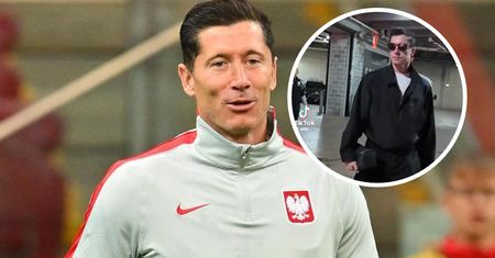 Robert Lewandowski jako "wujek z Ameryki". Nagranie podbija sieć