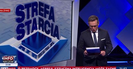 Zajrzał w notatki ws. Tuska. Na koniec złożył mu osobliwe życzenia