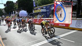 O krok od tragedii na Tour de Pologne. Gdyby nie ta reakcja, mogło być bardzo źle