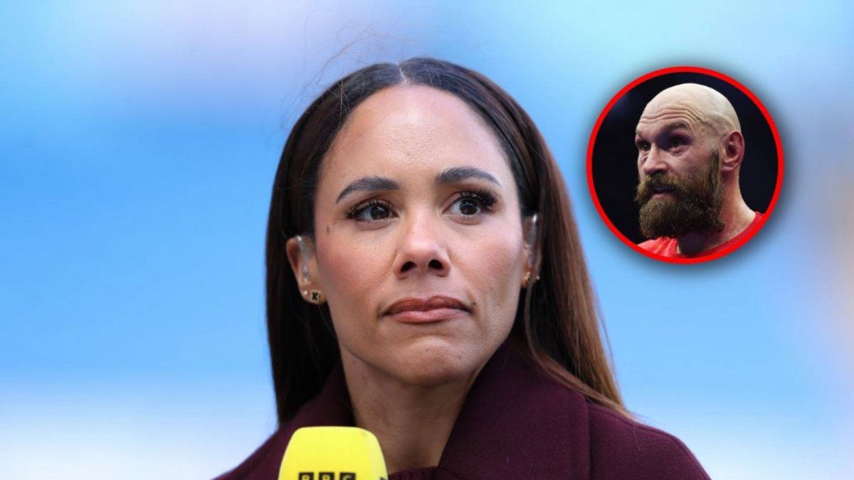Getty Images / James Gill - Danehouse/Getty Images)/Richard Pelham/Getty Images / Na dużym zdjęciu Alex Scott, na małym Tyson Fury