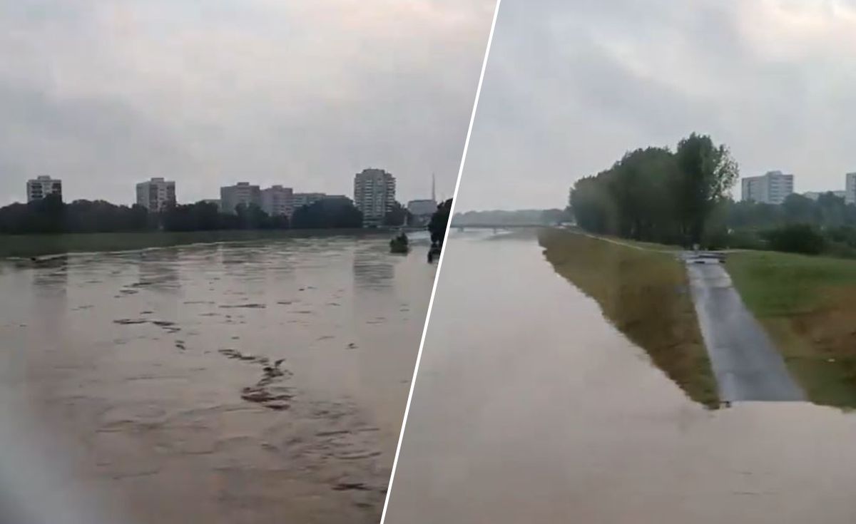 powódź, pogoda, pogoda weekend, alarm przeciwpowodziowy, stan wody, odra Alarm powodziowy w Opolu. Stan najwyższej gotowości