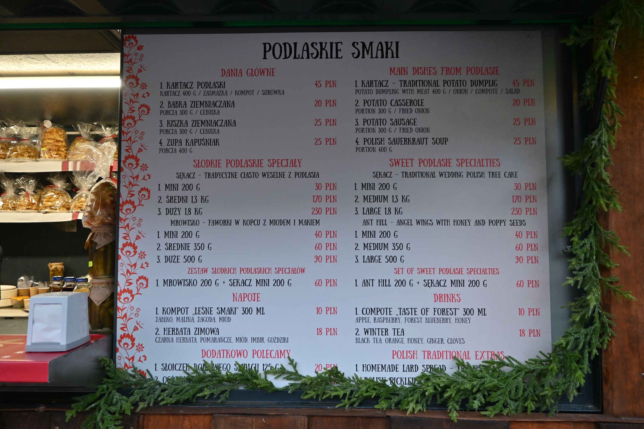 Podlaskie menu najarmarku