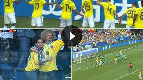 Mundial 2018. Senegal - Kolumbia. Gol Miny na 1:0 dla Kolumbii (TVP Sport)