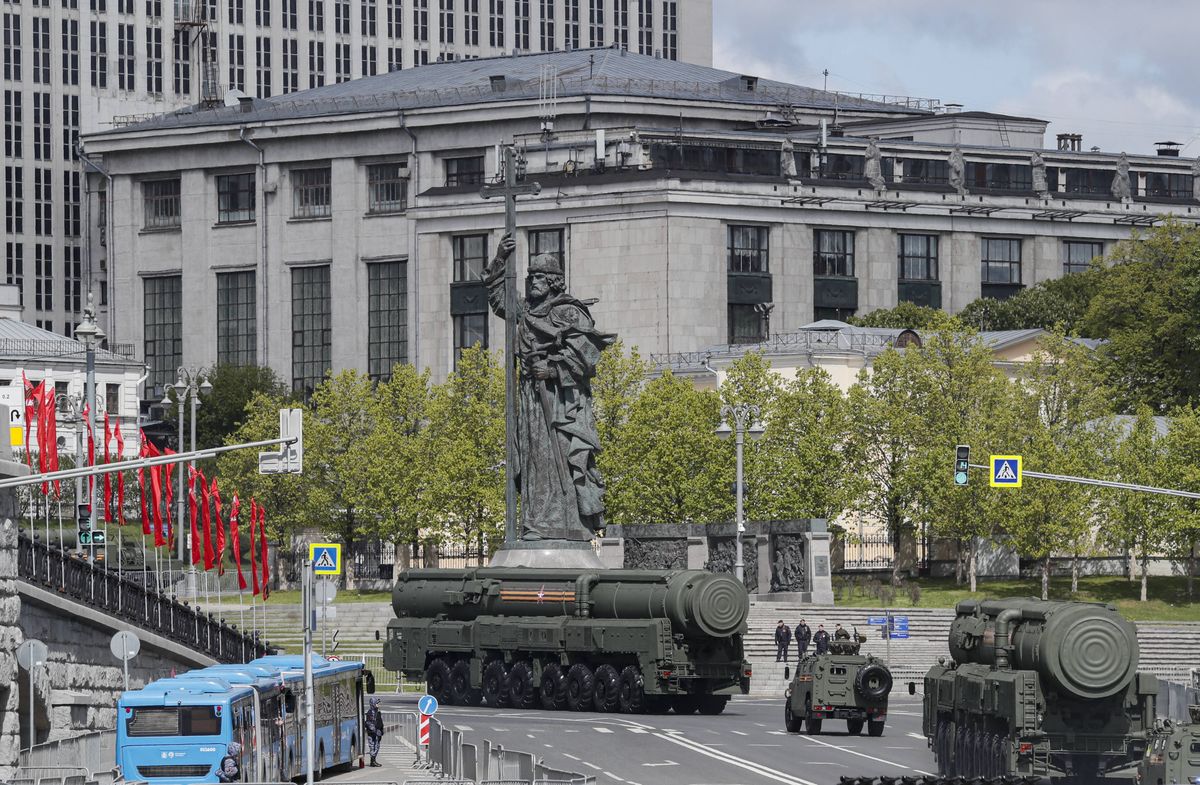 W Rosji przeprowadzono w niedzielę próbę generalną przed coroczną defiladą wojskową z okazji Dnia Zwycięstwa