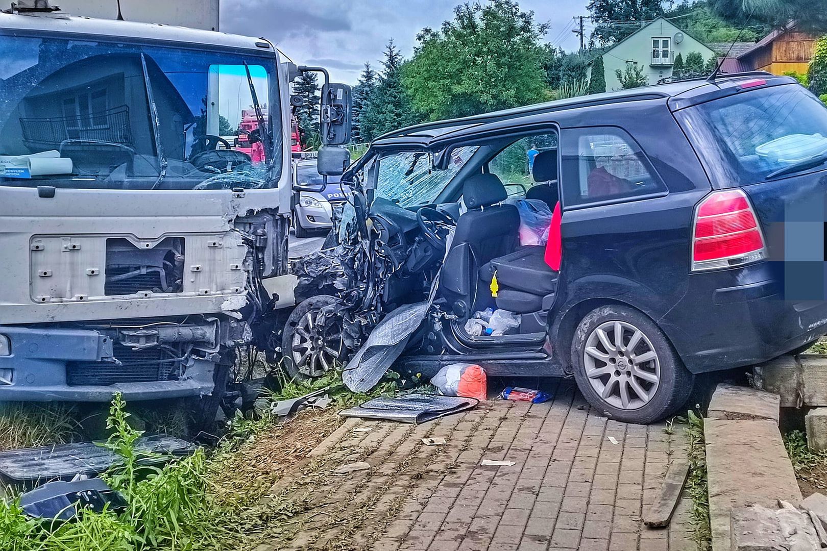 Dramat na drodze. 61-latek zginął na miejscu