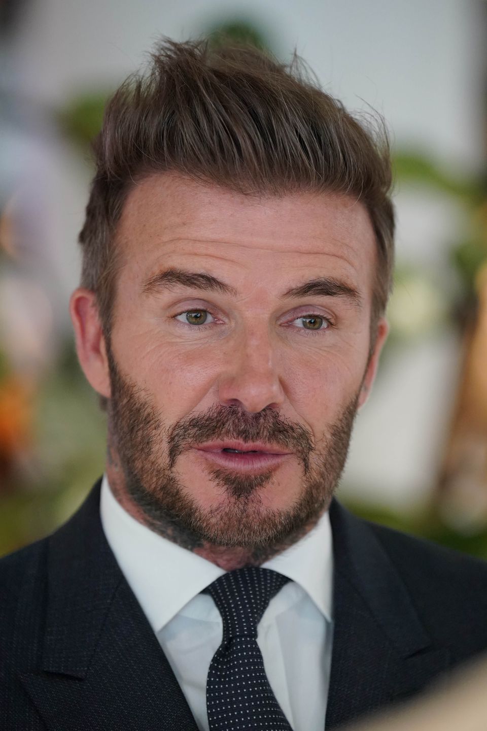 David Beckham i król Karol III
